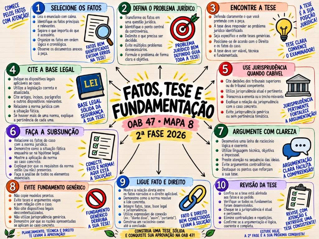 Fatos, Tese e Fundamentação