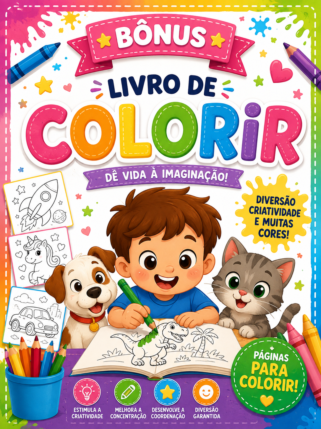Bônus Livro de Colorir