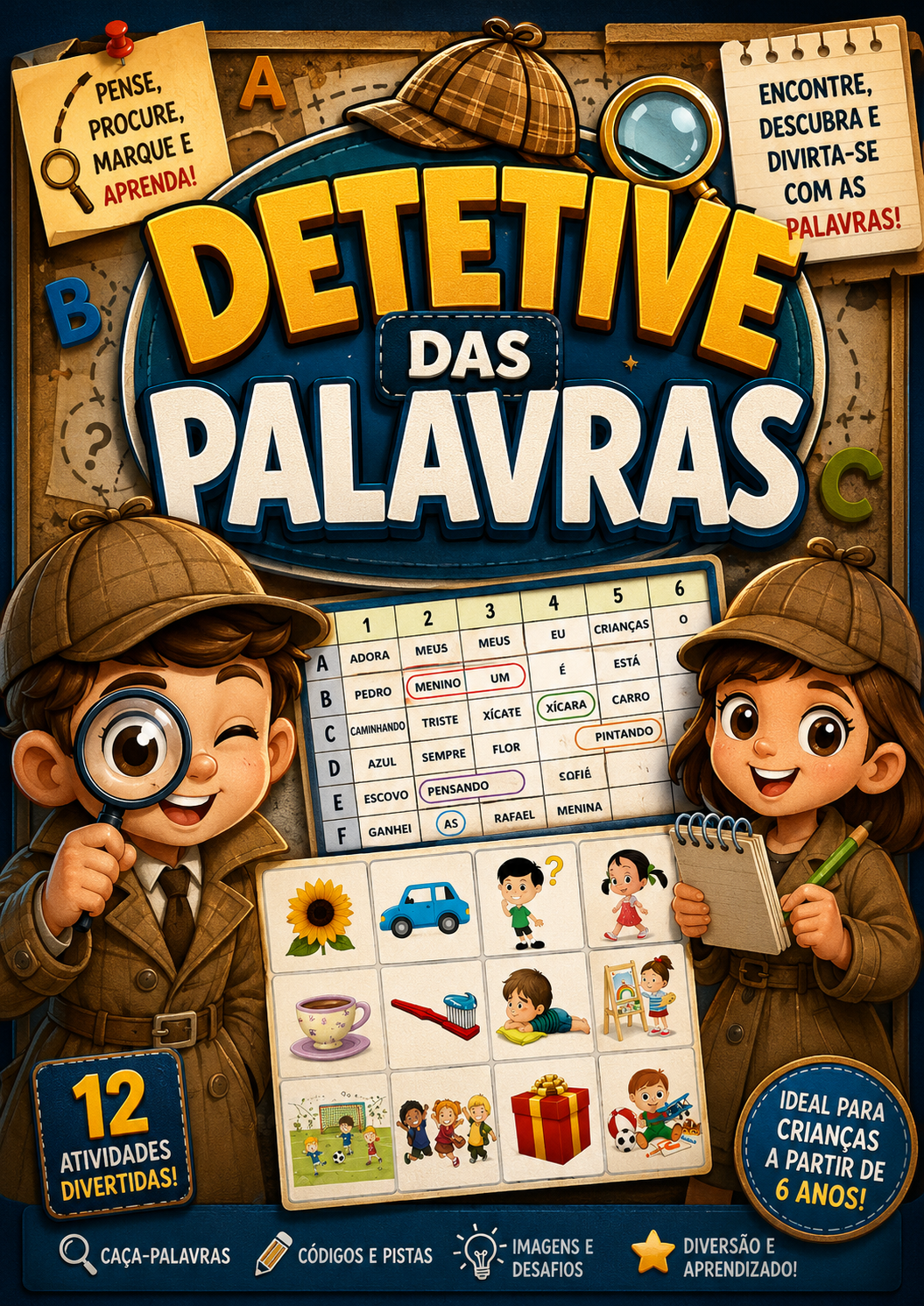 Jogo Detetive das Palavras