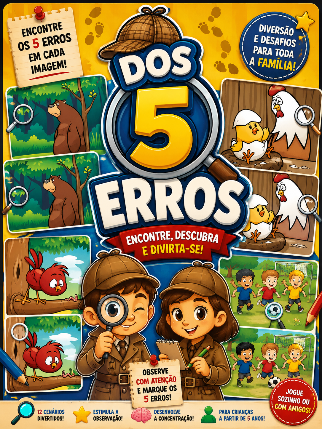 Jogo dos 5 Erros